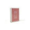 Gemaco Plastic Cards: Monte Carlo, Narrow Size, Regular Index, Red and Blue Set